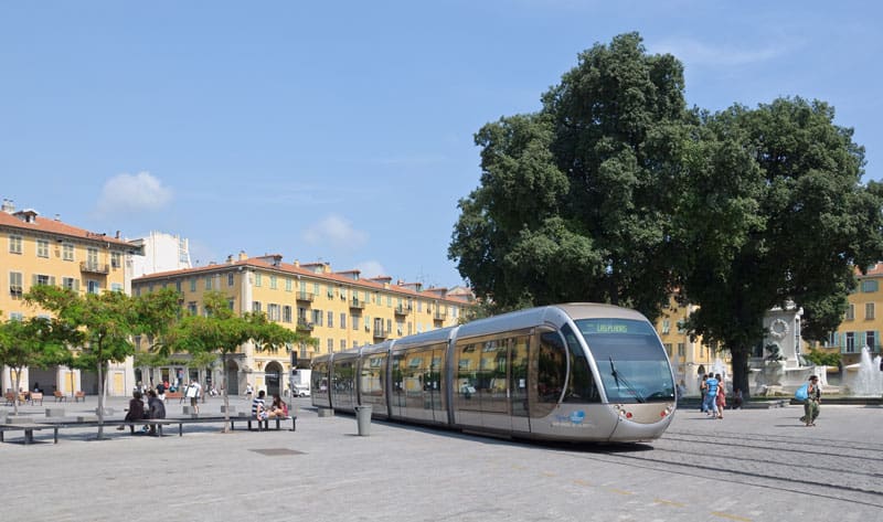 Tram à Nice